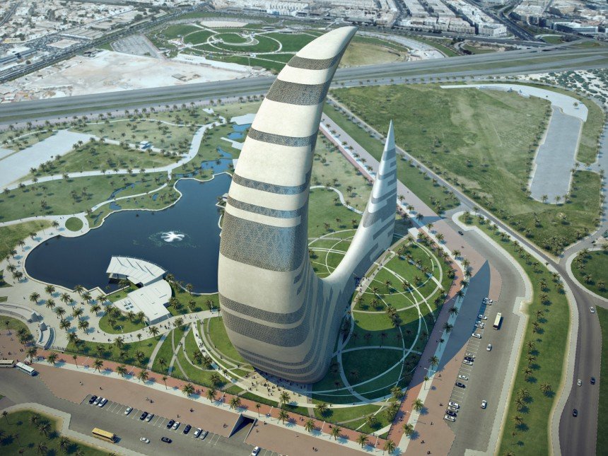 Crescent Moon Tower Copyright foto: Transparence House