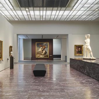 Nesite raised floor for the prestigious Louvre Museum of Abu Dhabi