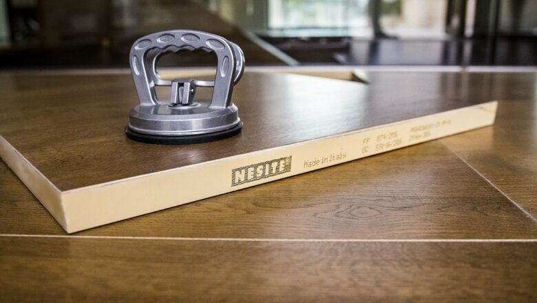 PAVIMENTO SOPRAELEVATO IN PARQUET