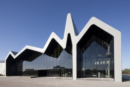 Riverside Museum - Zaha Hadid - Dettaglio