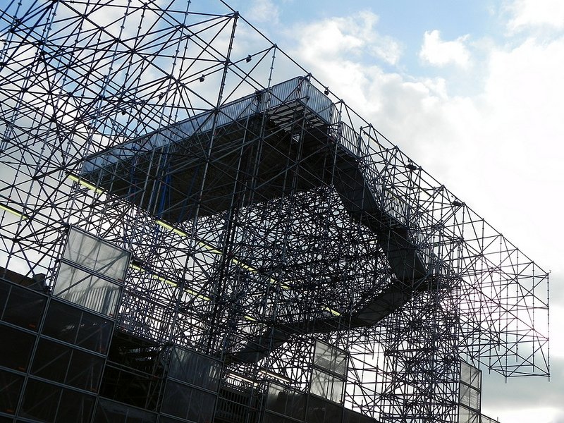 Pinakothek der Moderne Schaustelle