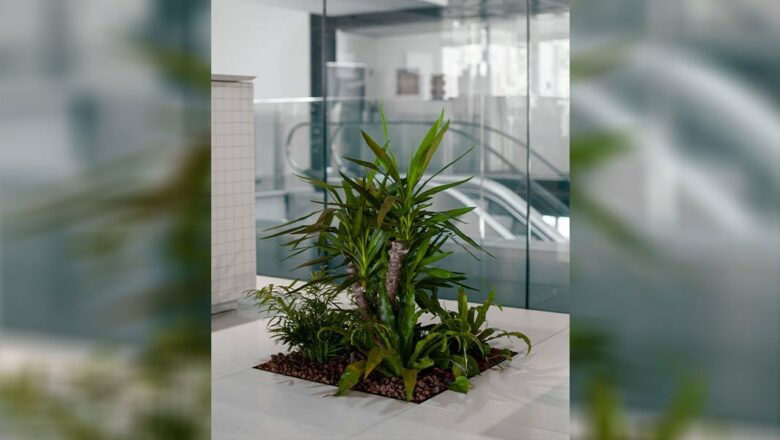 Floora, modulo piante per pavimenti sopraelevati