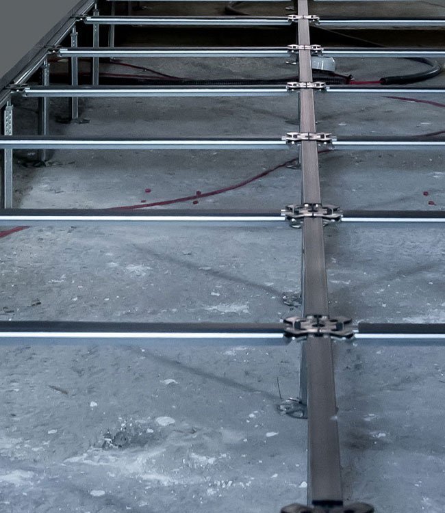 Struttura pavimenti sopraelevati Struttura pavimenti sopraelevati