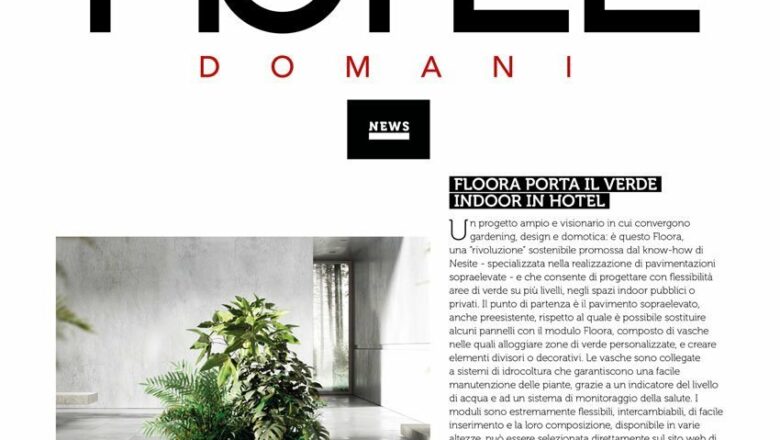 Floora - articolo Hotel Domani