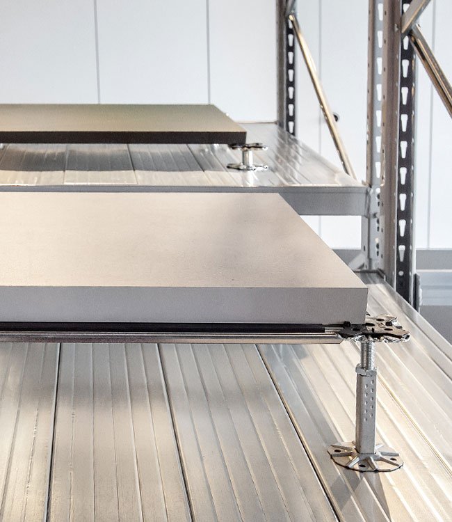 Raised floor system Raised floor