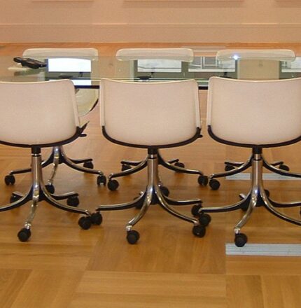 Cavendish Place - pavimento sopraelevato in parquet