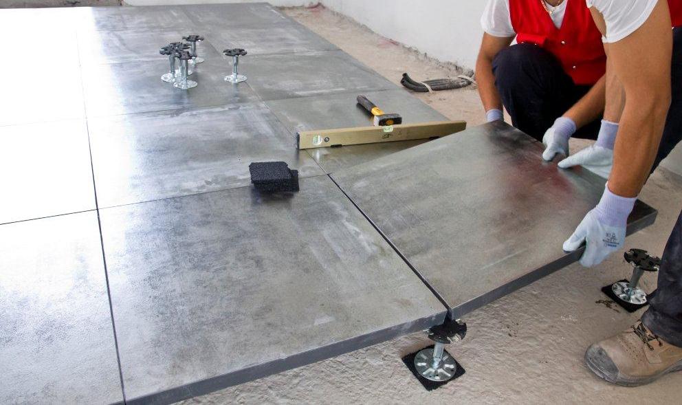 Installazione Pavimento sopraelevato