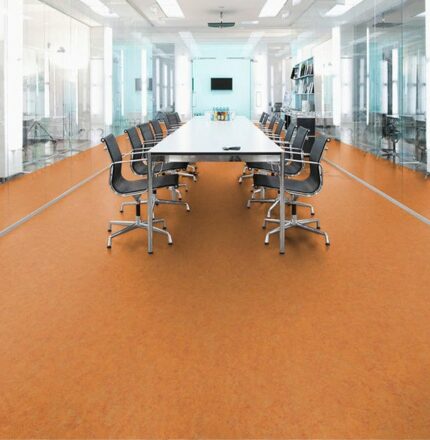 pavimento sopraelevato linoleum