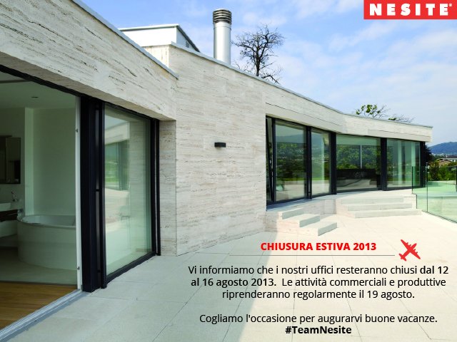 Chiusura Estiva 2013 Nesite