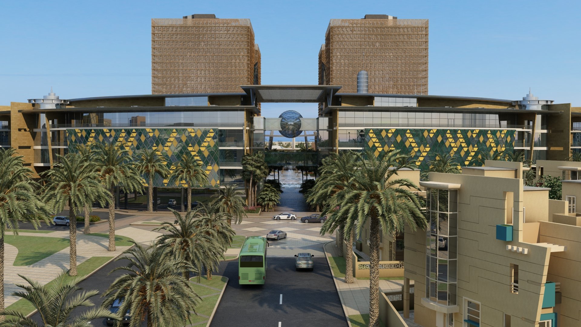 Pavimenti sopraelevati Nesite per ITCC RIYADH