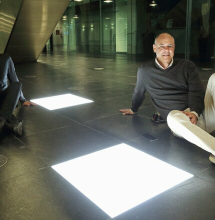 Pannello a LED per pavimento sopraelevato