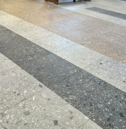 Pavimento radiante Diffuse nella Chiesa di s. Michela a Milano - Nesite