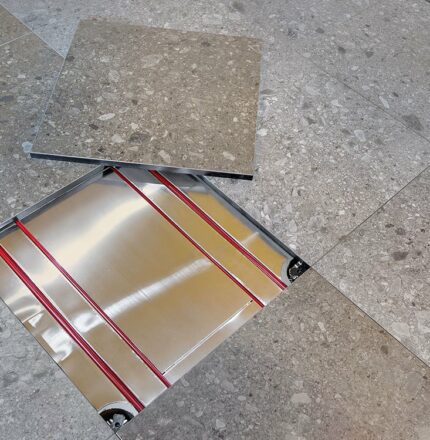Pavimento radiante Diffuse nella Chiesa di s. Michela a Milano - Nesite