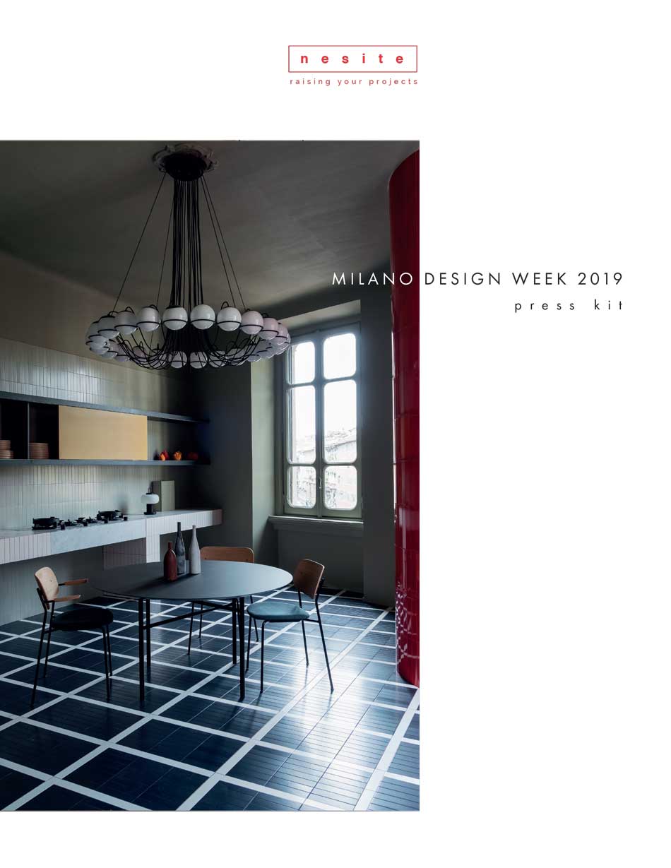 Nesite a Milano Design Week 2019 - press kit