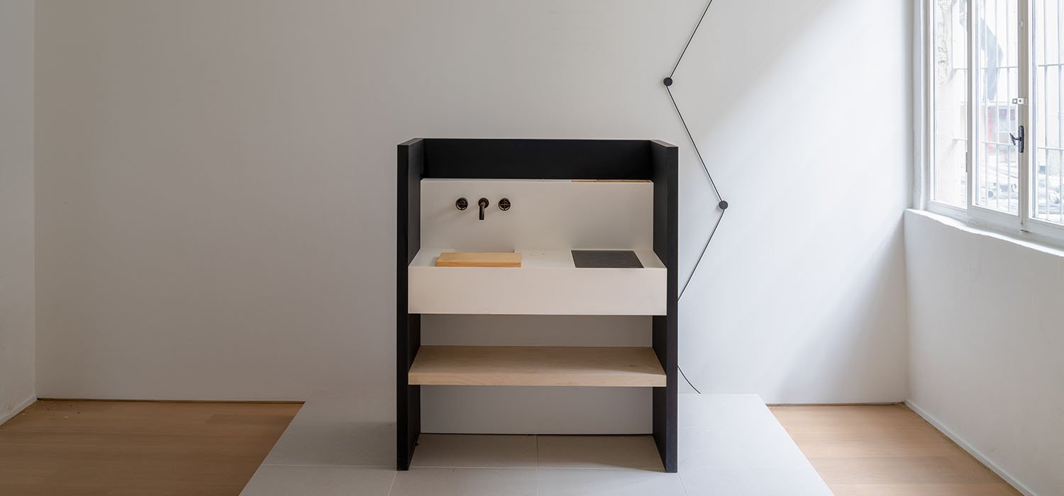 EO 01 cucina compatta sanwacompany in legno