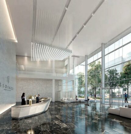 Lobby ingresso - Gioia 22 Milano
