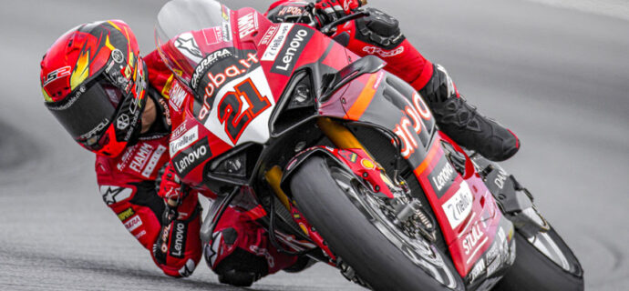 Nesite sponsor Aruba Raincg Ducati Superbike