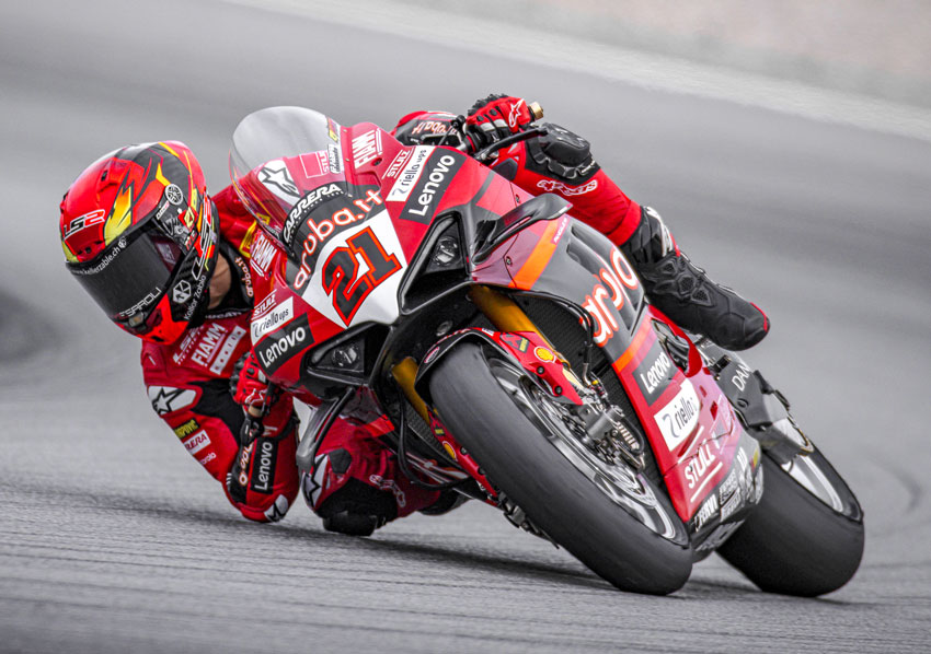 Nesite sponsor Aruba Raincg Ducati Superbike