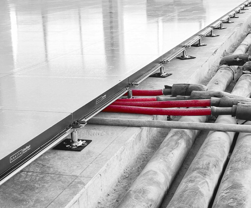 Raised floor system