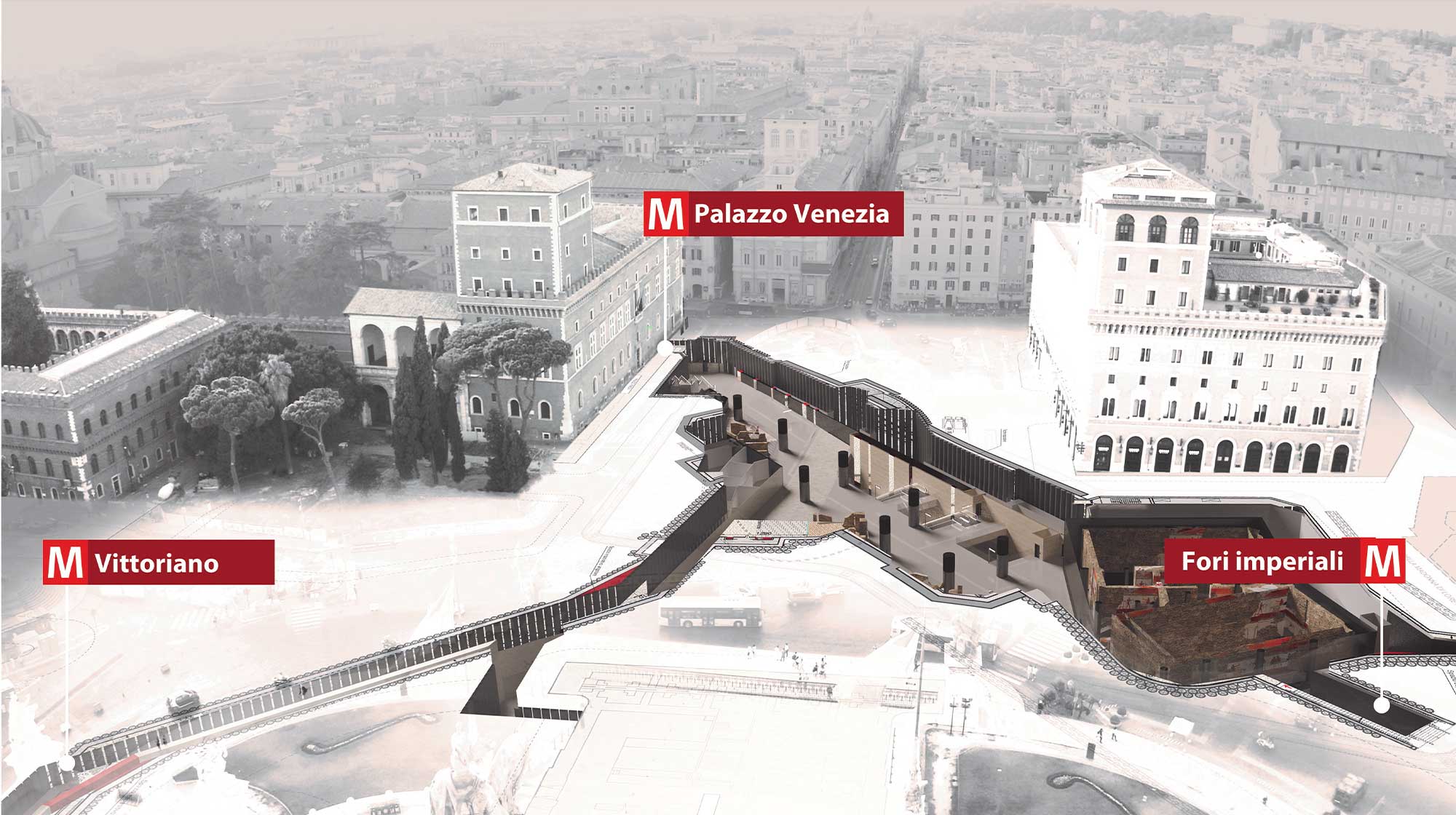 Stazione Venezia Metro C
