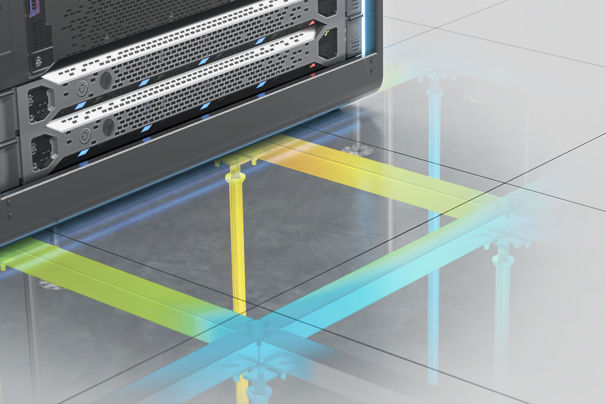 Structure data center flooring