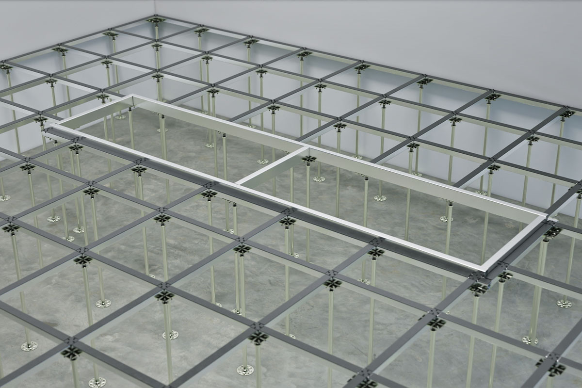 Structure data center flooring