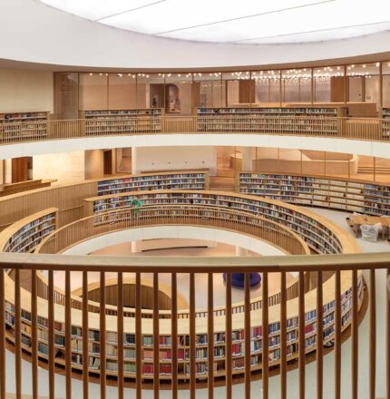 National Library of Israel pavimenti sopraelevati Nesite