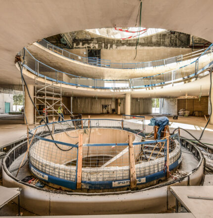 National Library of Israel pavimenti sopraelevati Nesite