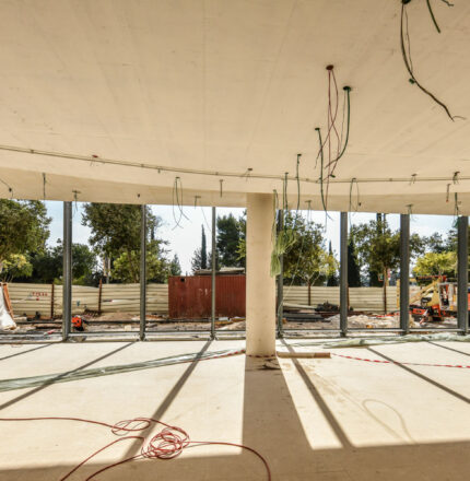 National Library of Israel pavimenti sopraelevati Nesite