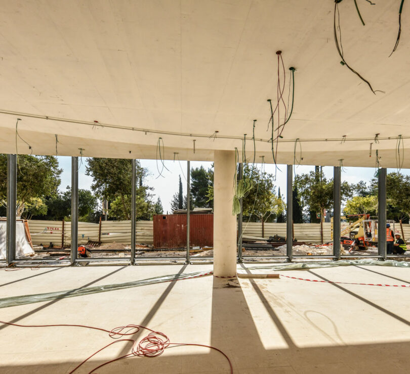 National Library of Israel pavimenti sopraelevati Nesite