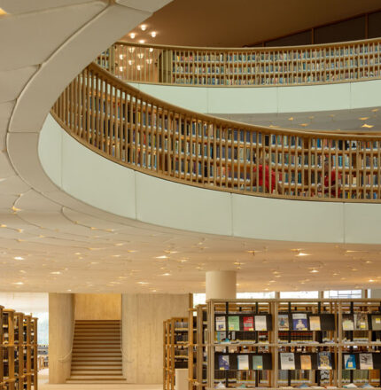 National Library of Israel pavimenti sopraelevati Nesite