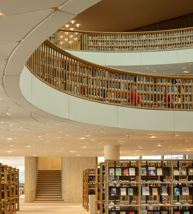 National Library of Israel pavimenti sopraelevati Nesite