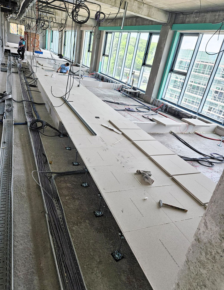 raised access floor