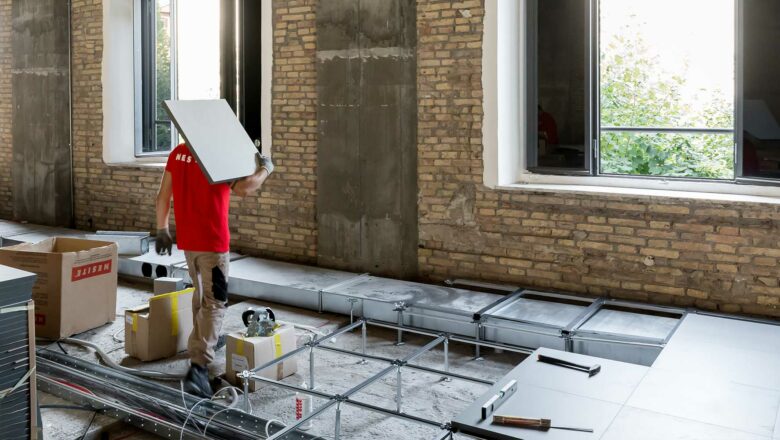 Manuale installazione pavimenti sopraelevati
