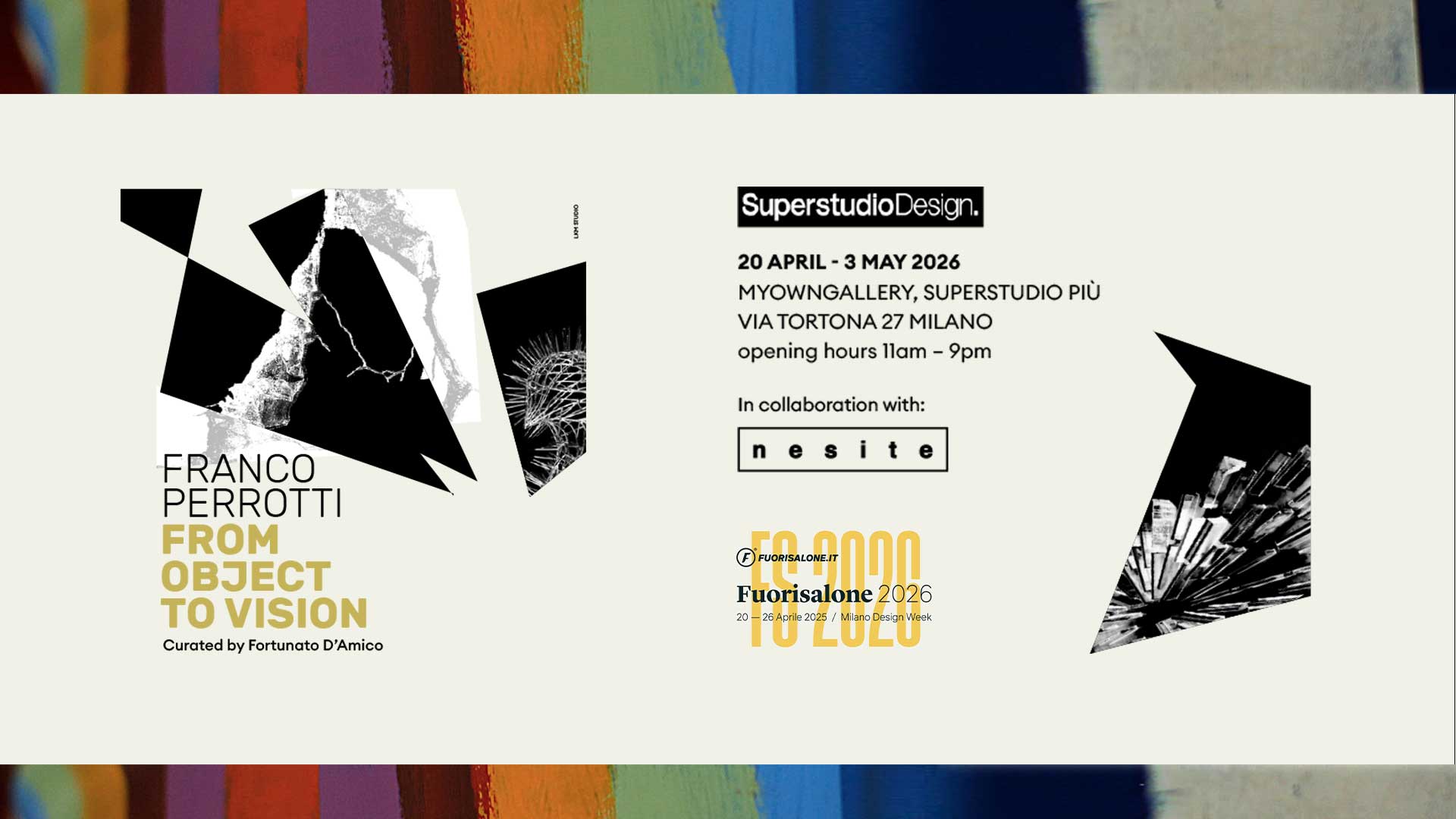 Fuorisalone 2026: Nesite e Franco Perrotti