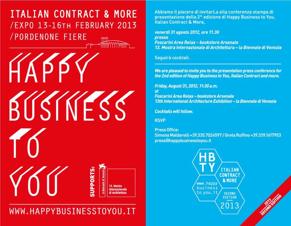 Invito - Happy Business to You 2013
