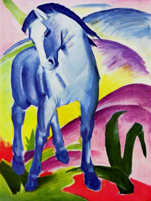 Cavallo Blu - Franz Marc
