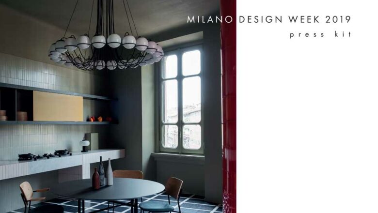 Nesite a Milano Design Week 2019 - press kit