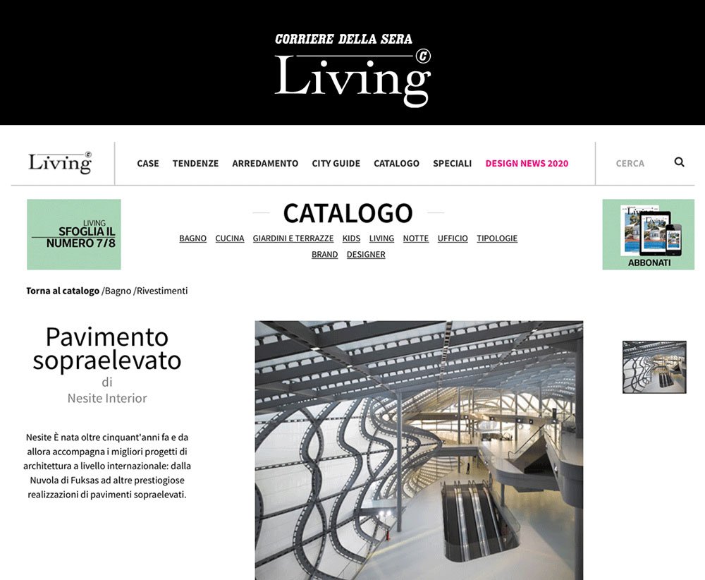 Nesite - Living Corriere