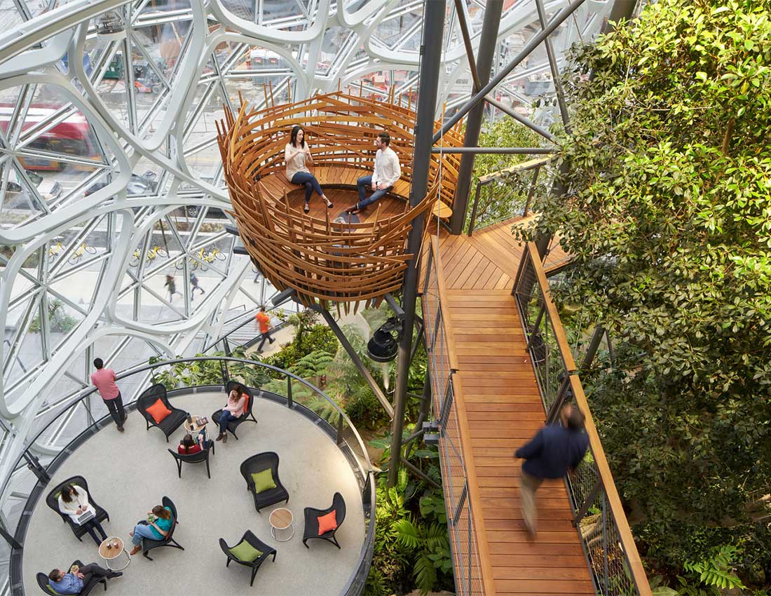 Amazon Spheres Seattle Hq