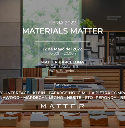 materials matter 2022