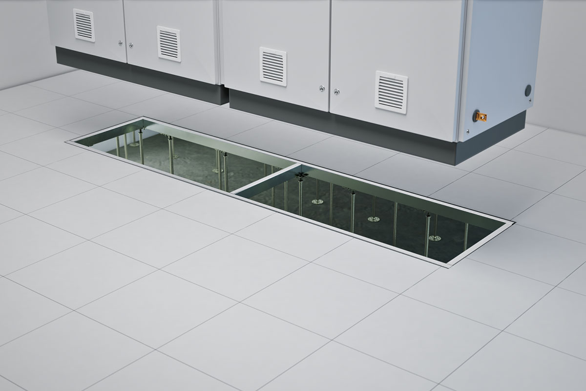 Structure data center flooring
