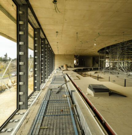National Library of Israel pavimenti sopraelevati Nesite